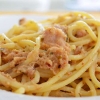 Linguine o Spaghetti al Tonno e Limone (Linguine or Spaghetti with Tuna and Lemon)